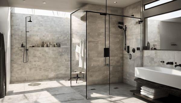Douche ouverte salle de bain : les avantages à connaître en 2026