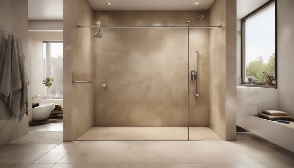 Transformer votre salle de bain avec une douche à l’italienne sans paroi vitrée